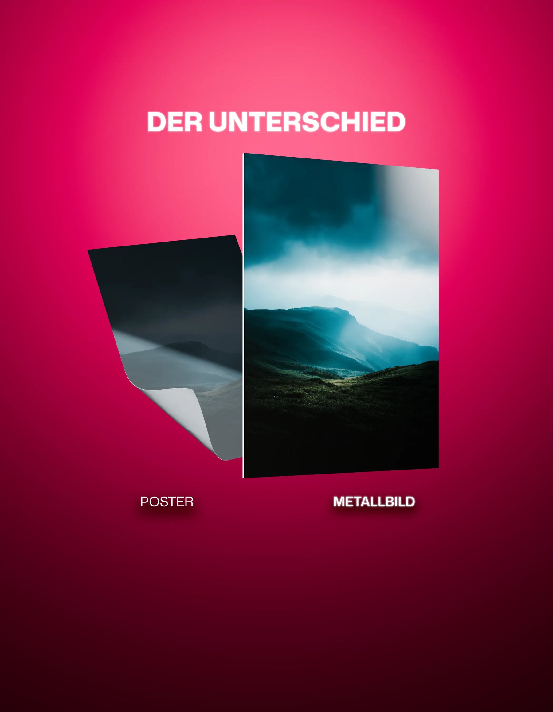 Metallbild - "Beyond Quiet"