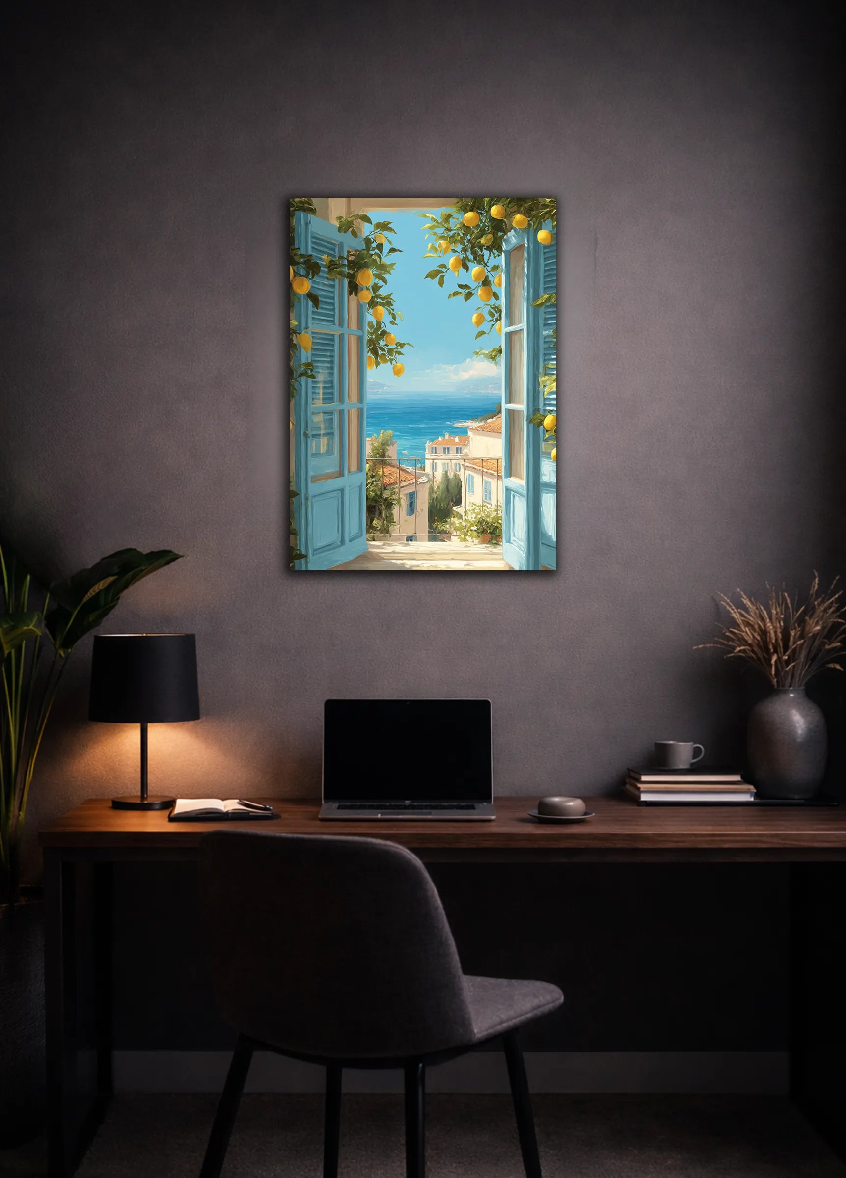 Metallbild - "Sea Breeze"