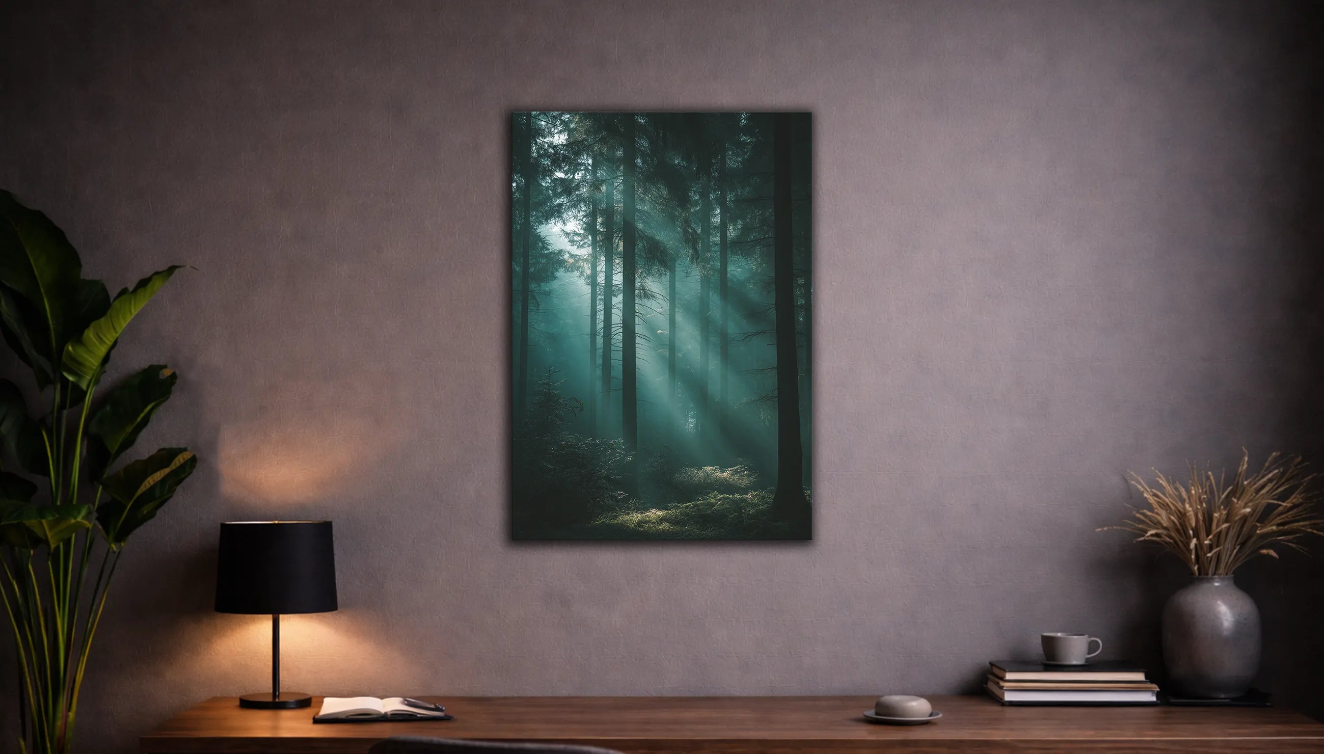 Metallbild - "Silence Inside"