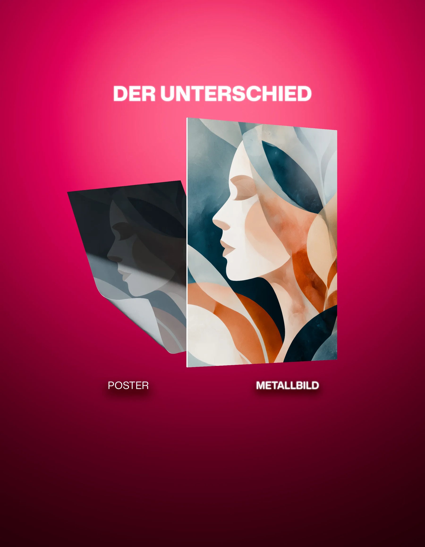 Metallbild - "Soft Profile"