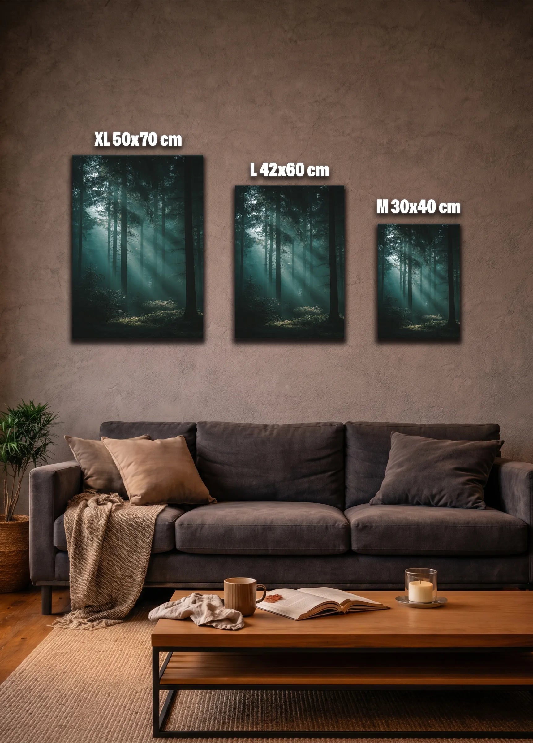 Metallbild - "Silence Inside"