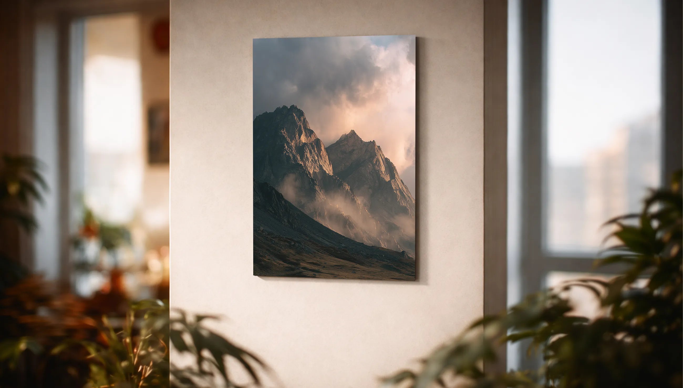 Metallbild - "Above Ascent"