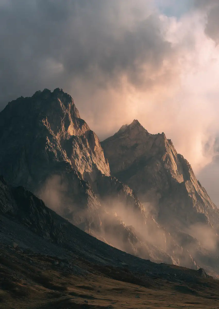 Metallbild - "Above Ascent"