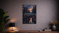 Metallbild -  "Amsterdam Comic"
