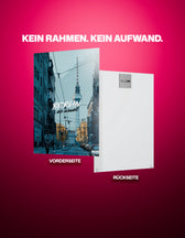 Metallbild -  "Berlin Comic"