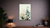 Metallbild - "Botanical Calm"