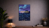 Metallbild - "Edinburgh Comic"