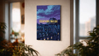 Metallbild - "Edinburgh Comic"