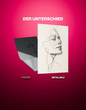 Metallbild - "Enough"