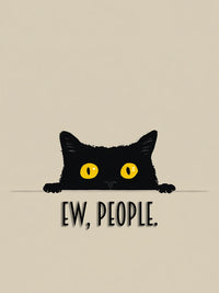 Metallbild - "Ew People"