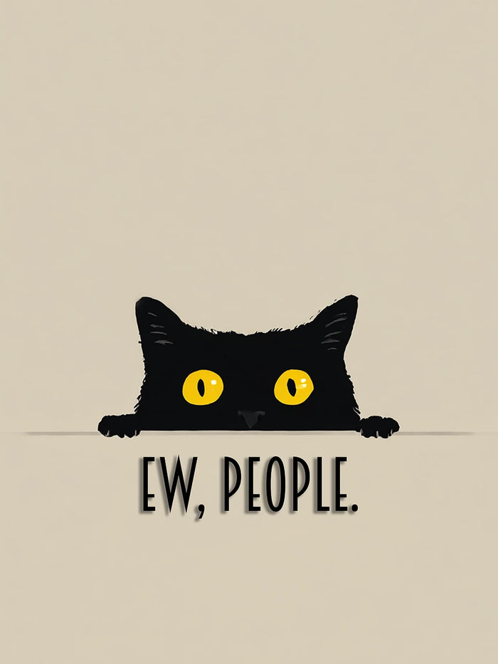 Metallbild - "Ew People"