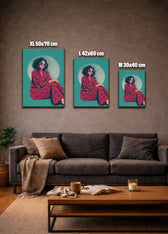 Metallbild - "Fashion Mood"