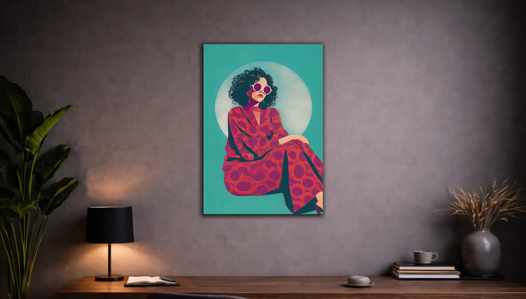 Metallbild - "Fashion Mood"