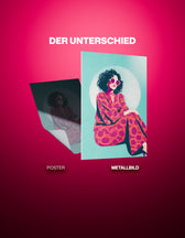 Metallbild - "Fashion Mood"