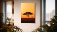 Metallbild - "Gold Horizon"