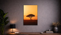 Metallbild - "Gold Horizon"
