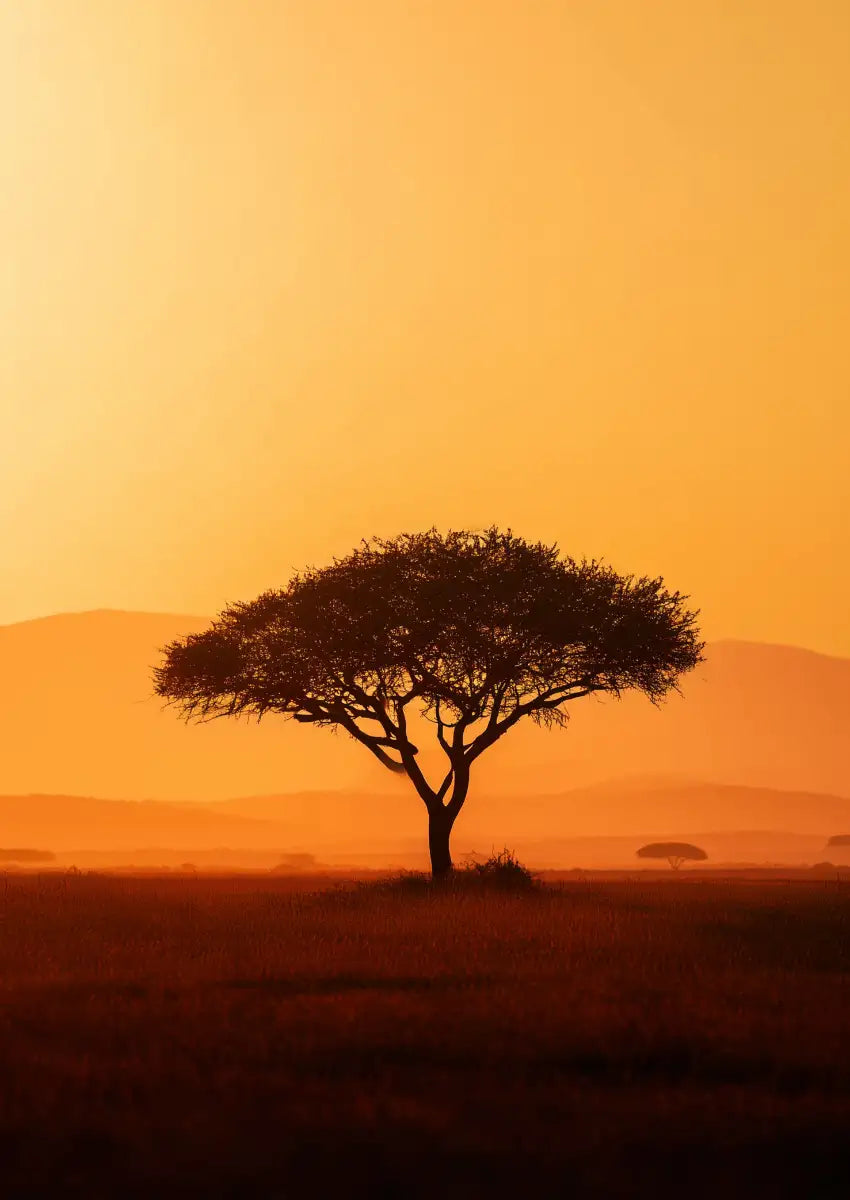 Metallbild - "Gold Horizon"