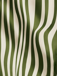 Metallbild - "Green Flow"