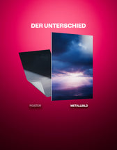 Metallbild - "Horizon Light"