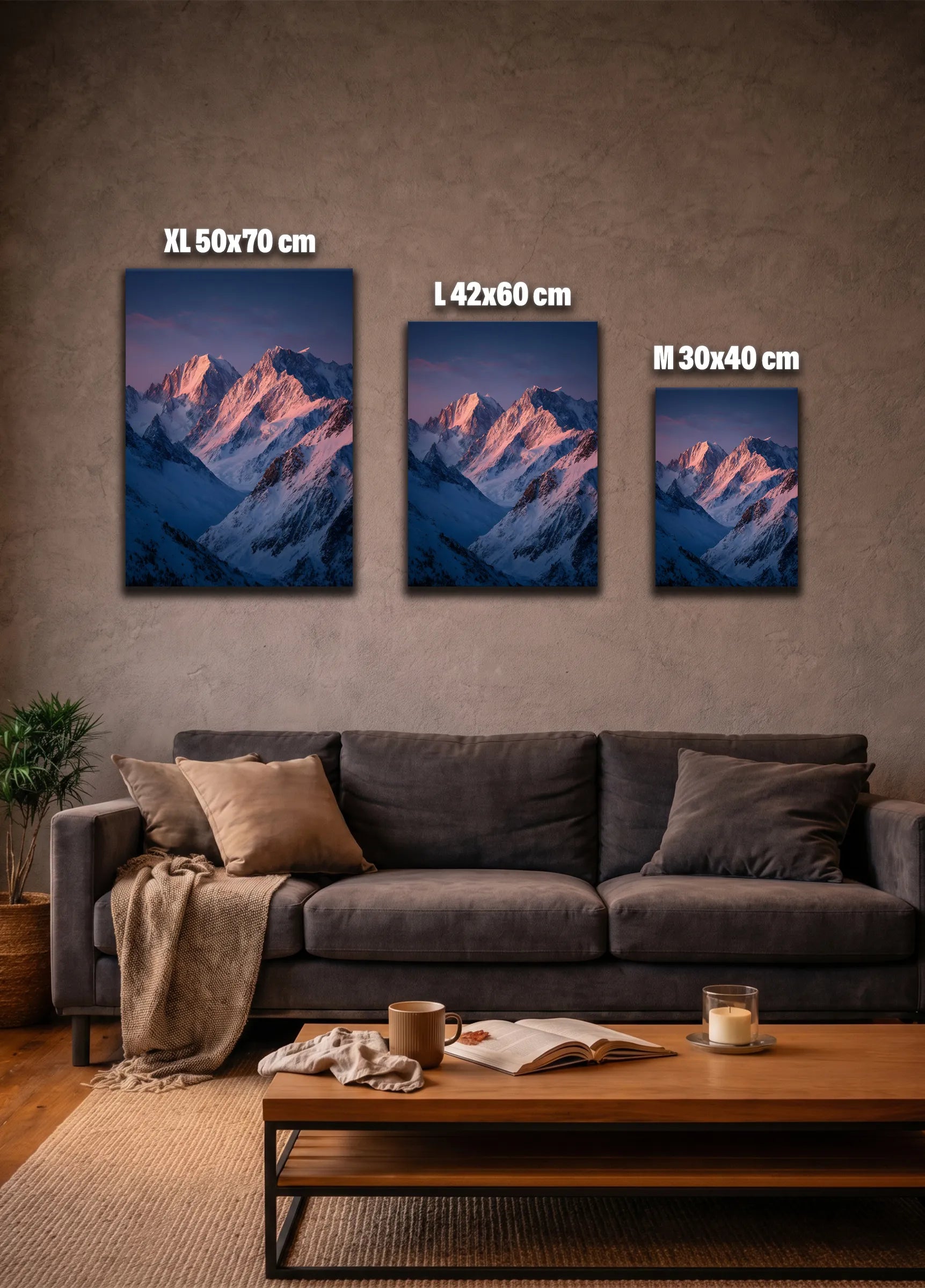 Metallbild - "Ice Giants"