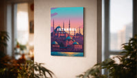 Metallbild - "Istanbul Comic"
