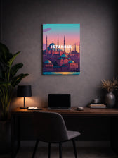 Metallbild - "Istanbul Comic"