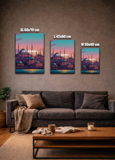 Metallbild - "Istanbul Comic"
