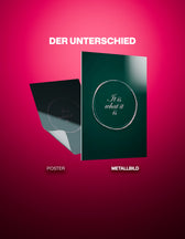 Metallbild - "It Is What It Is"