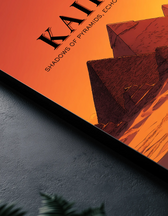 Metallbild - "Kairo Comic"