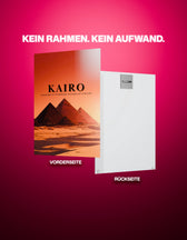 Metallbild - "Kairo Comic"