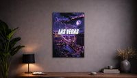 Metallbild - "Las Vegas Comic"
