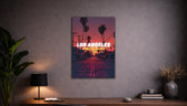 Metallbild -  "Los Angeles Comic"
