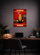 Metallbild - "Lose Your Mind Find Your Soul"