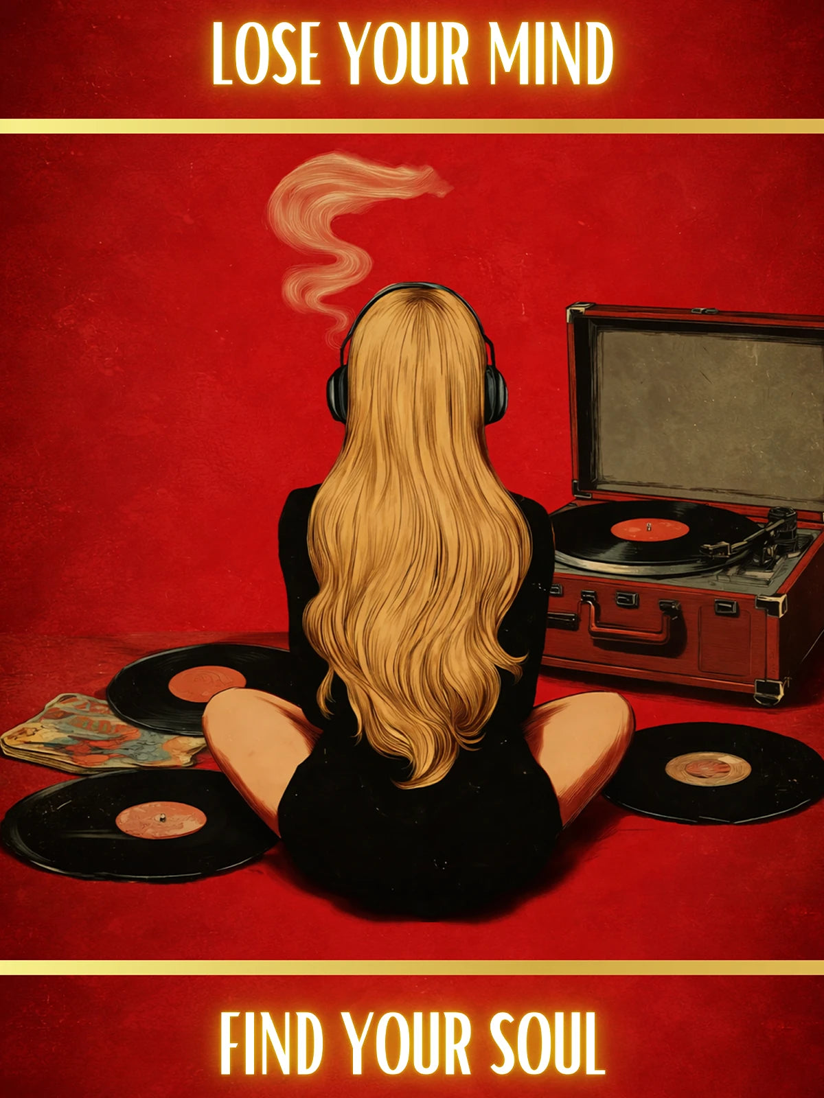 Metallbild - "Lose Your Mind Find Your Soul"