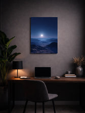 Metallbild - "Night Calm"