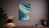 Metallbild - "Ocean Waves"