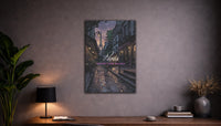 Metallbild -  "Paris Comic"