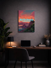 Metallbild - "Rio De Janeiro"