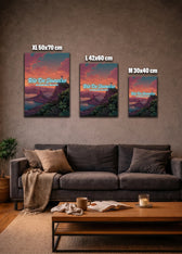 Metallbild - "Rio De Janeiro"