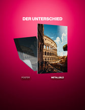 Metallbild -  "Rom Comic"