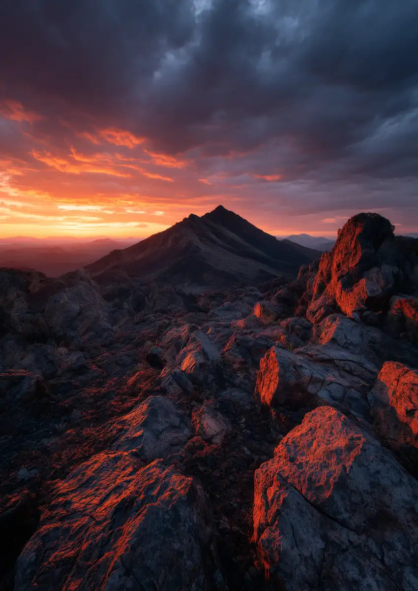 Metallbild - "Rust Valley"