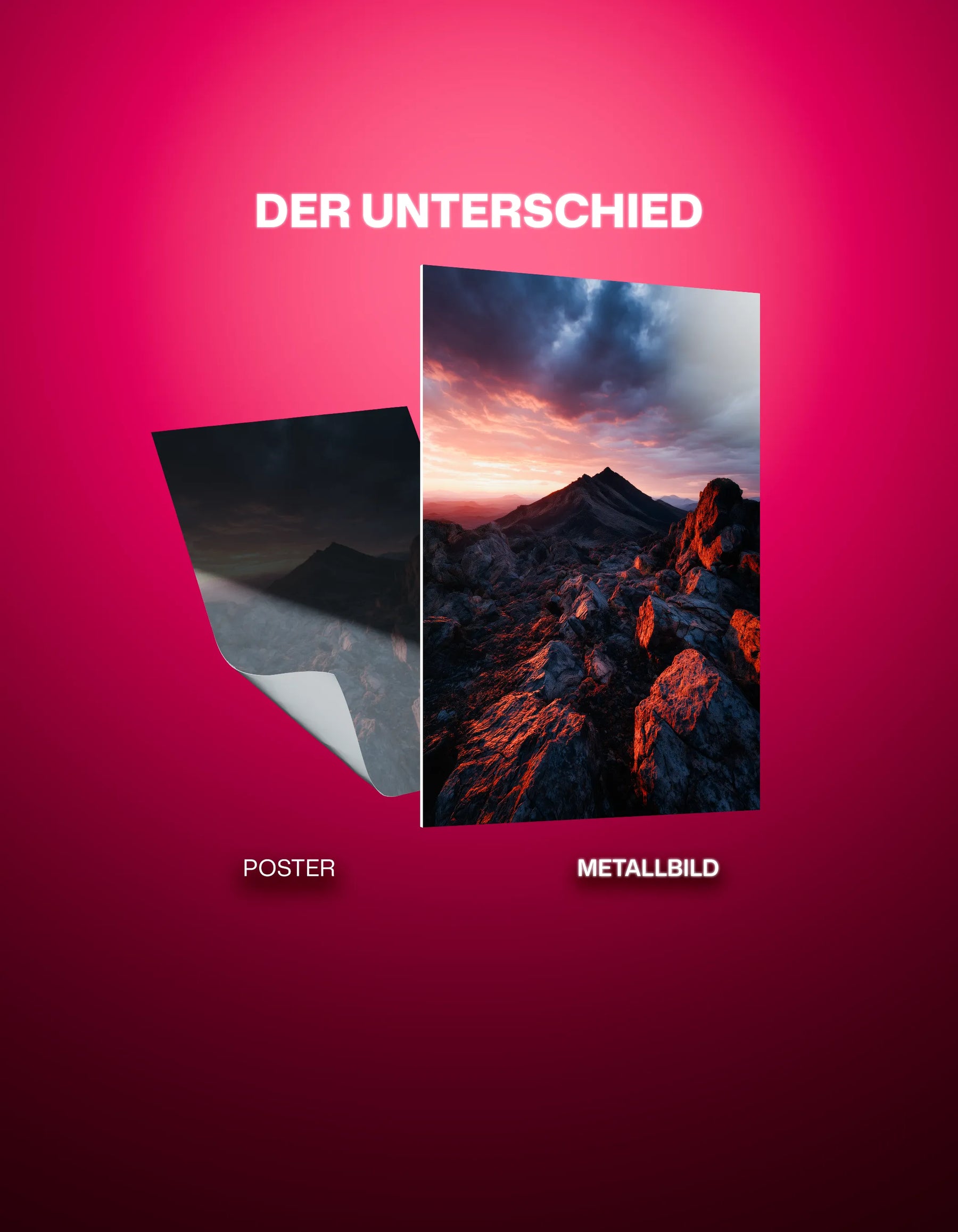 Metallbild - "Rust Valley"