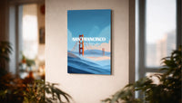 Metallbild - "San Francisco Comic"