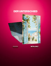 Metallbild - "Sea Breeze"