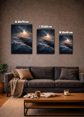 Metallbild - "Sky Hill"
