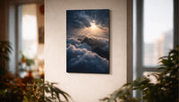 Metallbild - "Sky Hill"