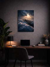 Metallbild - "Sky Hill"