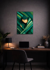 Metallbild - "Sleeping Beauty"