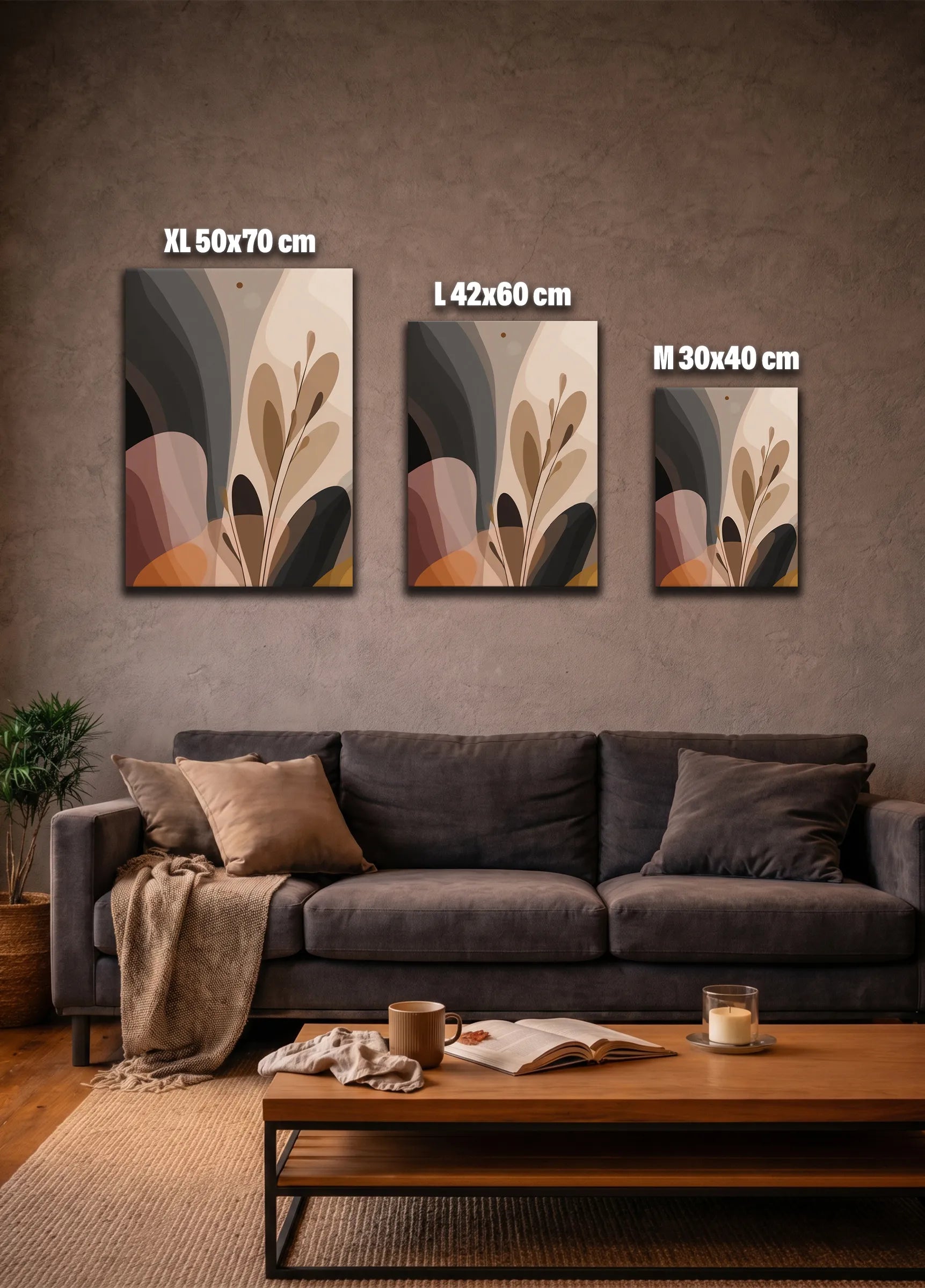 Metallbild - "Soft Balance"