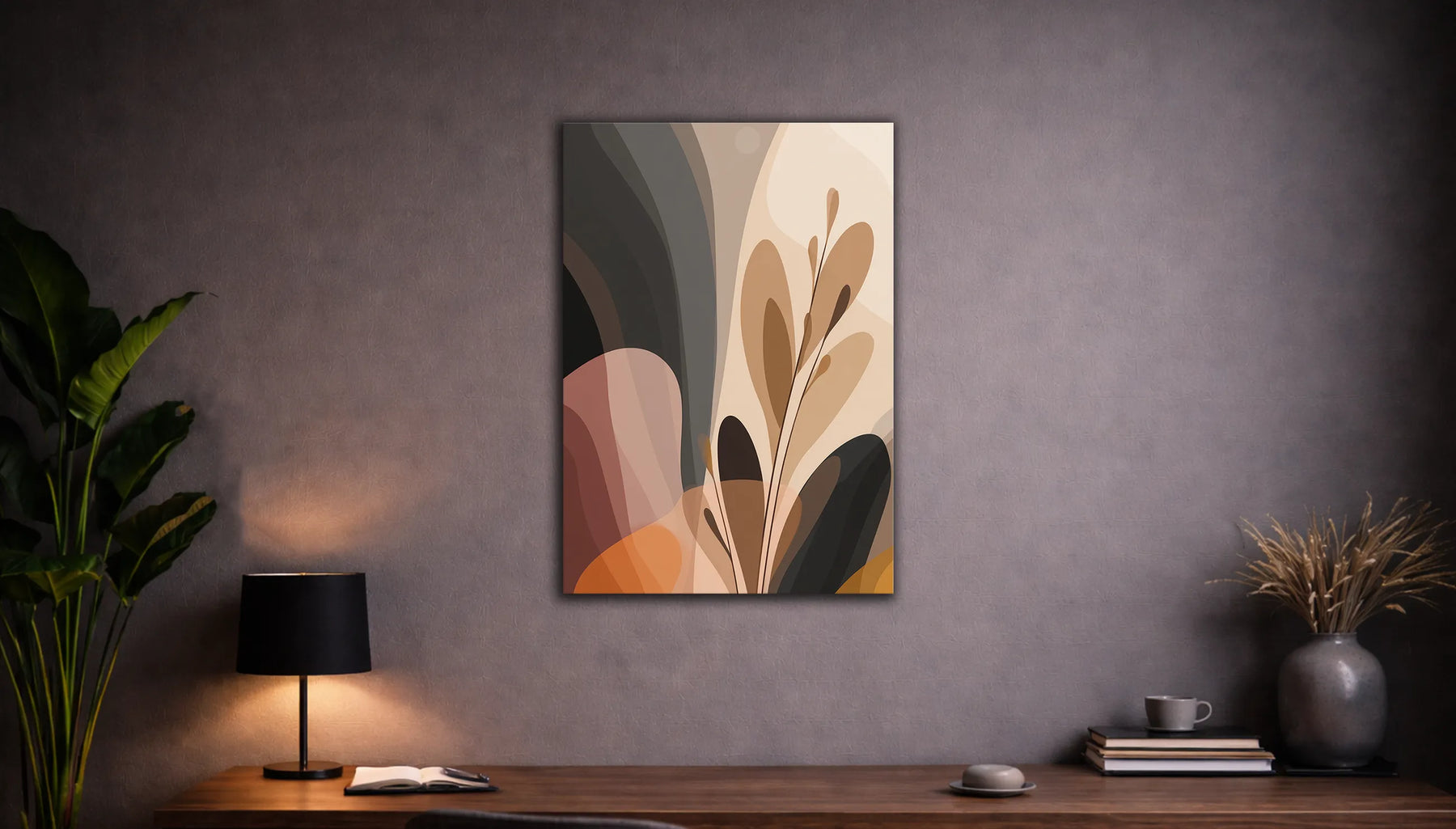 Metallbild - "Soft Balance"
